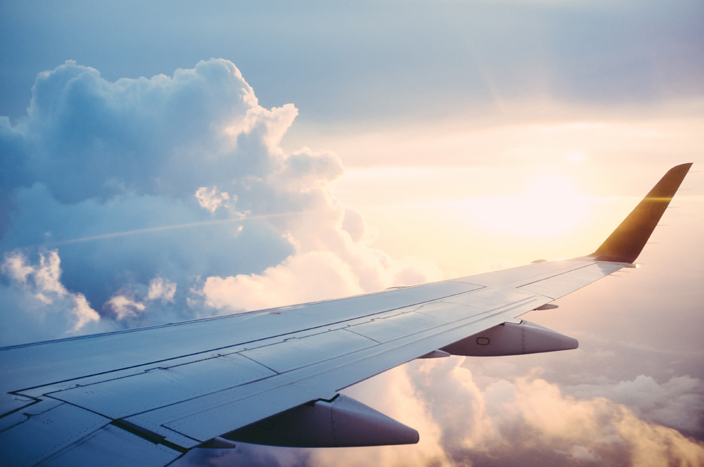 above the clouds