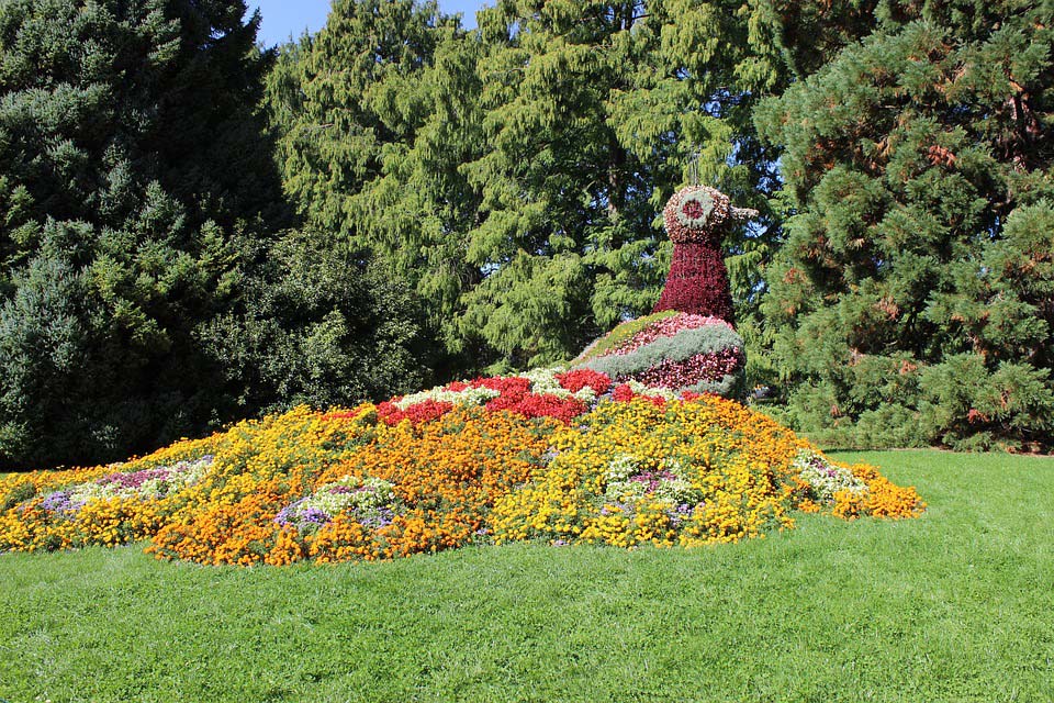 Mainau Island in Lake Constance