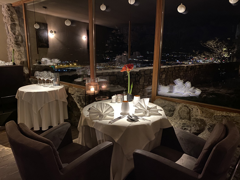 table in a restaurant Germany