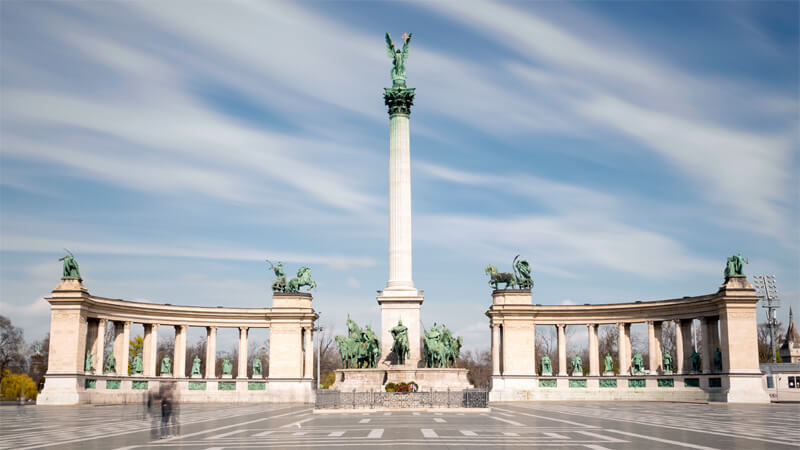 Prime Tours Luxury Travel Heroes Square Budapest Hungary