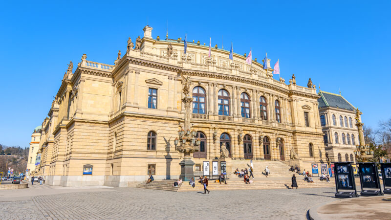 Prime Tours luxury travel destinations Culture, Art, and Music Czech Republic Prague Rudolfinum Photo by Vitold Drutel on iStock