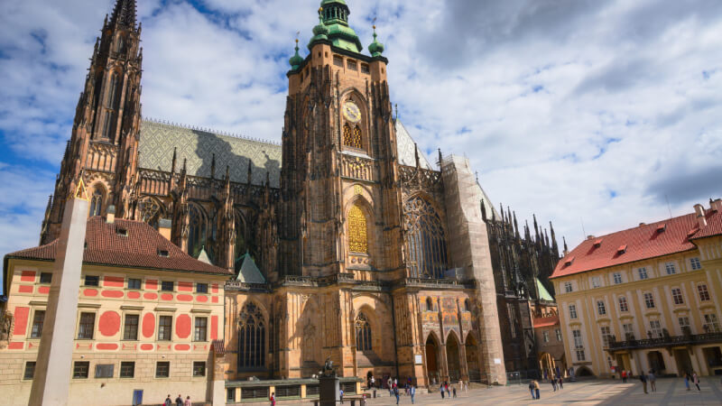 Prime Tours luxury travel destinations historic places and castles Czech Republic Prague Castle & St. Vitus Cathedral Photo by Raik Loesche on Unsplash