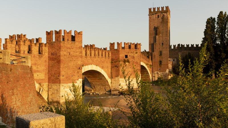 Prime Tours luxury travel destinations Historic Places and Castles Northern Italy Verona – Castelvecchio Photo by zxvisual on iStock