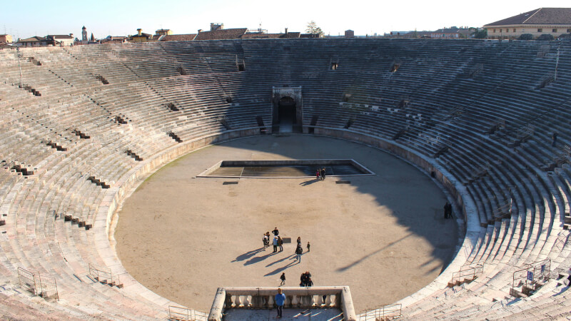 Prime Tours luxury travel destinations Traveling with Kids Northern Italy Verona – Roman Arena & Giardino Giusti Photo by Rui Alves on Unsplash