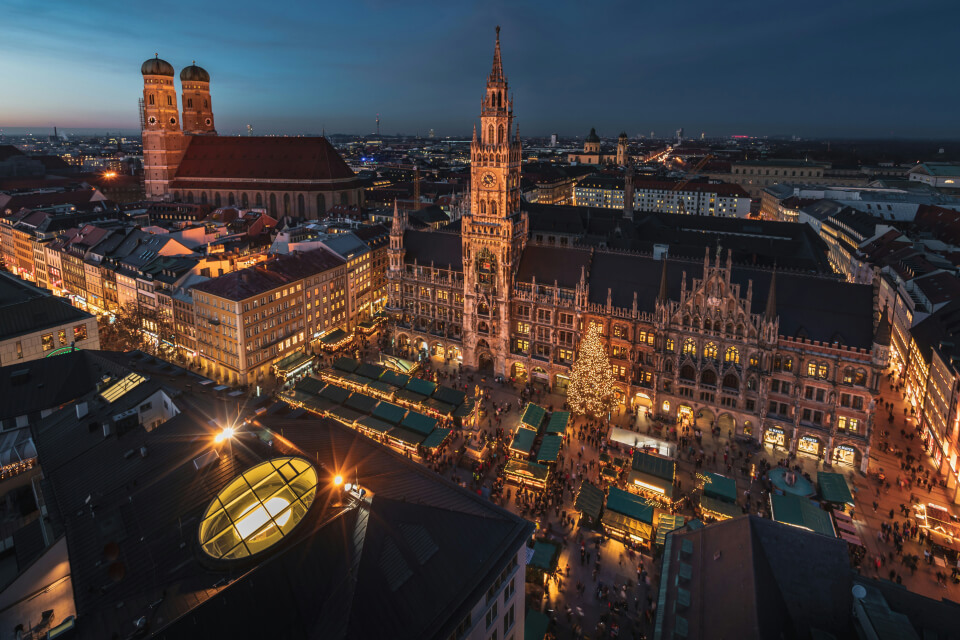 skyline Frankfurt Germany